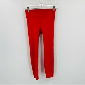 Outdoor Voices Red Leggings Small